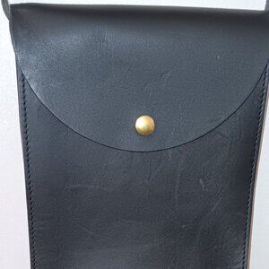 Minor History "The Bandit" Black Leather Crossbody Used